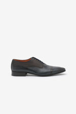 Classic Oxford Formal Shoes - Bluish Black