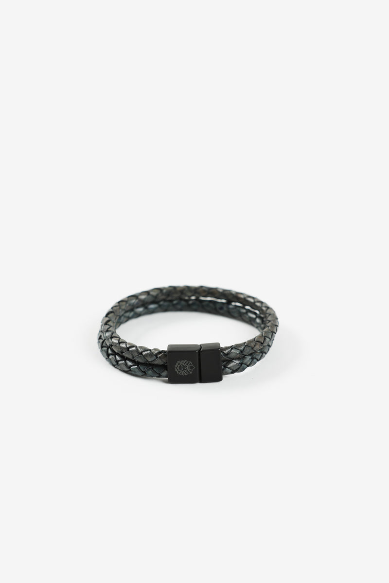 Leather Bracelets - Dark Grey