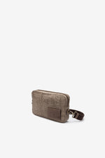 Light Beige Leather Pouch