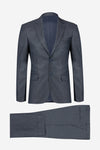 Men's Suit - Viscouse Blue Line