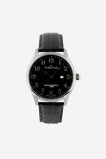 Rodano Black Dial Strap Watch