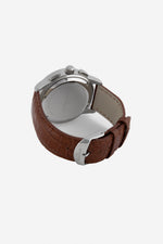 Viareggio Brown Leather Strap Watch
